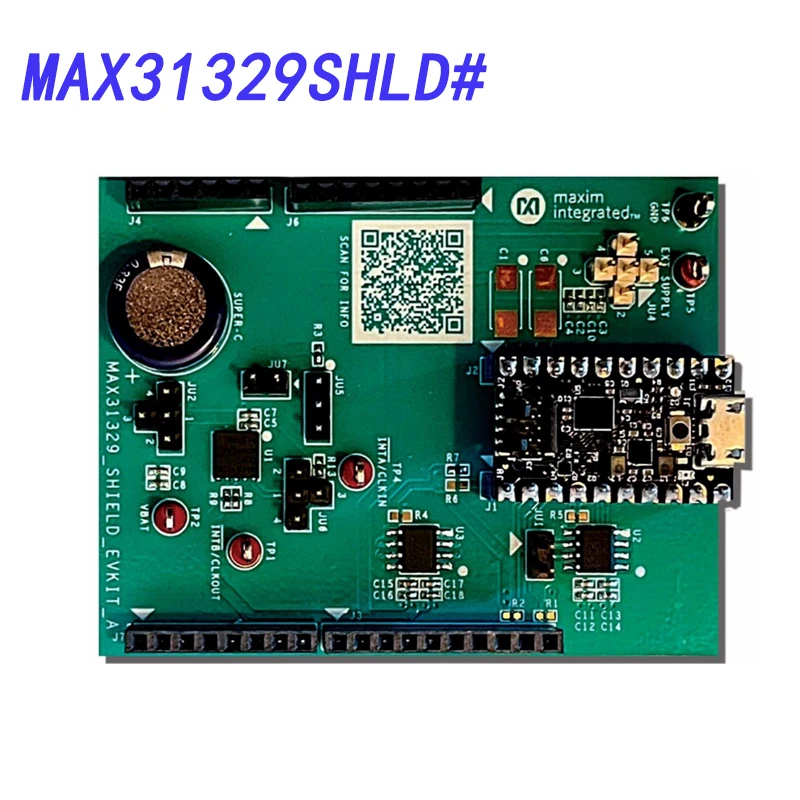 

MAX31329SHLD# Evaluation Board, MAX31329, clock and timing, real-time clock