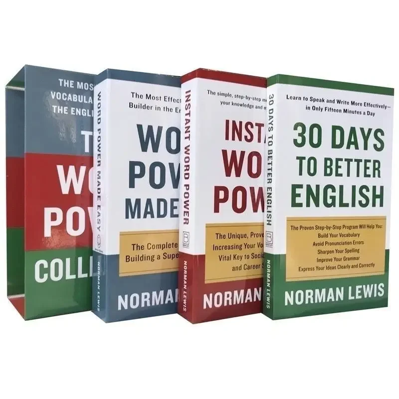 A Full Set of 3 Volumes, The Power of Words, Instant Vocabulary Power, 30 Days To Improve English Ability Books
A Full Set of 3 Volumes, The Power of Words, Instant Vocabulary Power, 30 Days To Improve English Ability Books