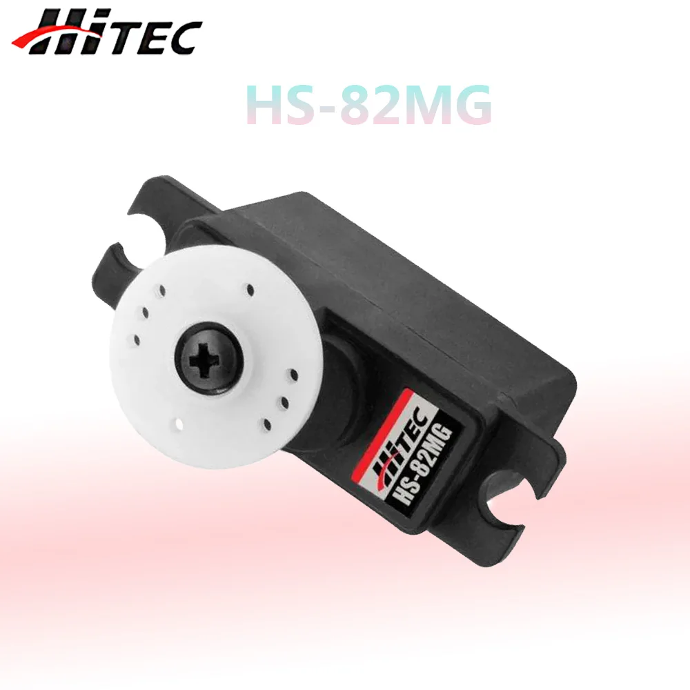 

HITEC HS-82MG large torque metal gear small analog steering gear rc servo for Glider/electric Helicopter small Drone 1/18 RC Car