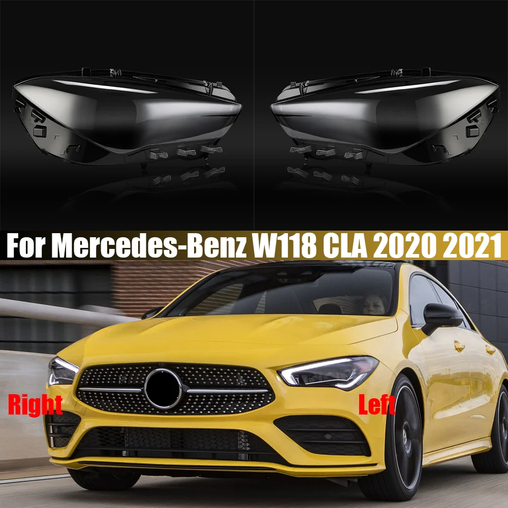 For Mercedes-Benz W118 CLA 2020 2021 Headlamps Cover Lens Transparent Lampshade Headlight Shell Plexiglass Car Accessories
For Mercedes-Benz W118 CLA 2020 2021 Headlamps Cover Lens Transparent Lampshade Headlight Shell Plexiglass Car Accessories