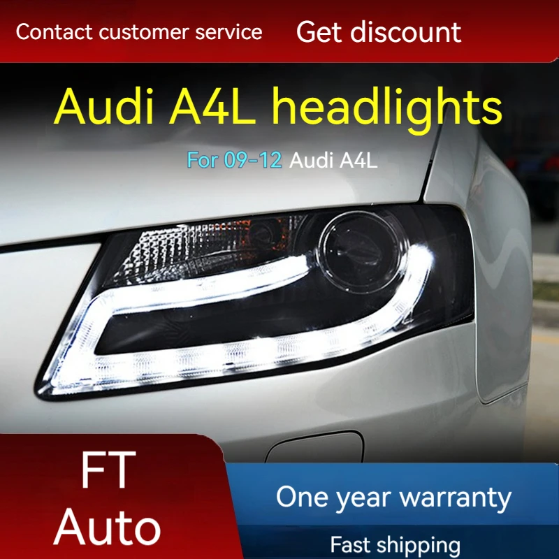 Car lights For 09-12 Audi A4L headlight assembly A4 modified LED laser lens daytime running lights turn signals
Car lights For 09-12 Audi A4L headlight assembly A4 modified LED laser lens daytime running lights turn signals