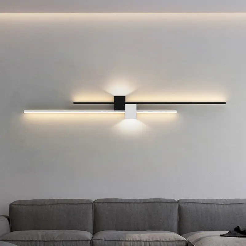 Modern Simple Led Wall Lamp Long Strip Light Home Decor For Bedroom Bedside Living Room Background Wall Sconce Lights
Modern Simple Led Wall Lamp Long Strip Light Home Decor For Bedroom Bedside Living Room Background Wall Sconce Lights