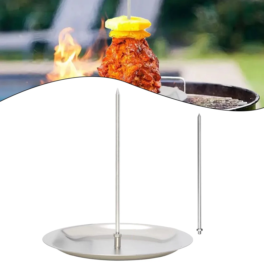 Barbecue Skewer Grill Vertical For Cooking Removable Spikes Silver Stainless Steel 1 Piece For Barbecue Brand-New
Barbecue Skewer Grill Vertical For Cooking Removable Spikes Silver Stainless Steel 1 Piece For Barbecue Brand-New
