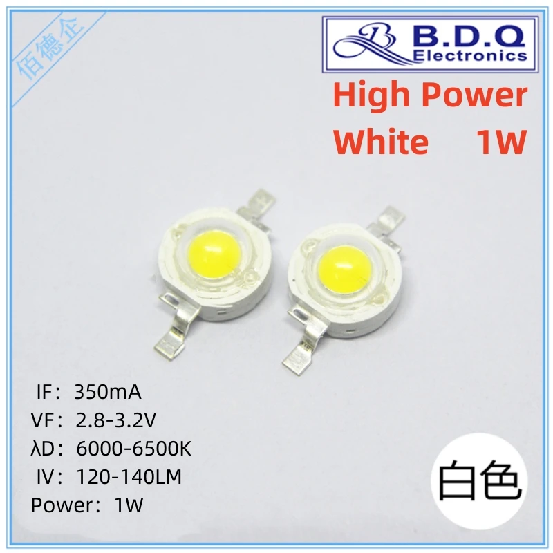 

10Pcs LED COB Lamp Chip 1W 3W 3.2-3.6V Input 100-220LM Mini LED Bulb Diode SMD For DIY LED Floodlight Spotlight Downlight