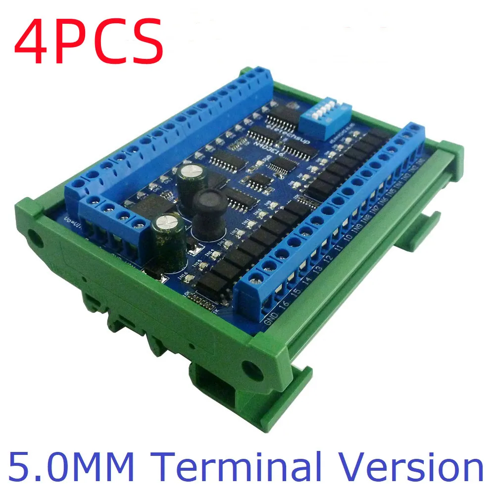4X 16DI-16DO DC 12V 24V RS485 IO Port Remote Control Module Modbus RTU Switch Value Remote Transmission N4D3E16 Board
4X 16DI-16DO DC 12V 24V RS485 IO Port Remote Control Module Modbus RTU Switch Value Remote Transmission N4D3E16 Board