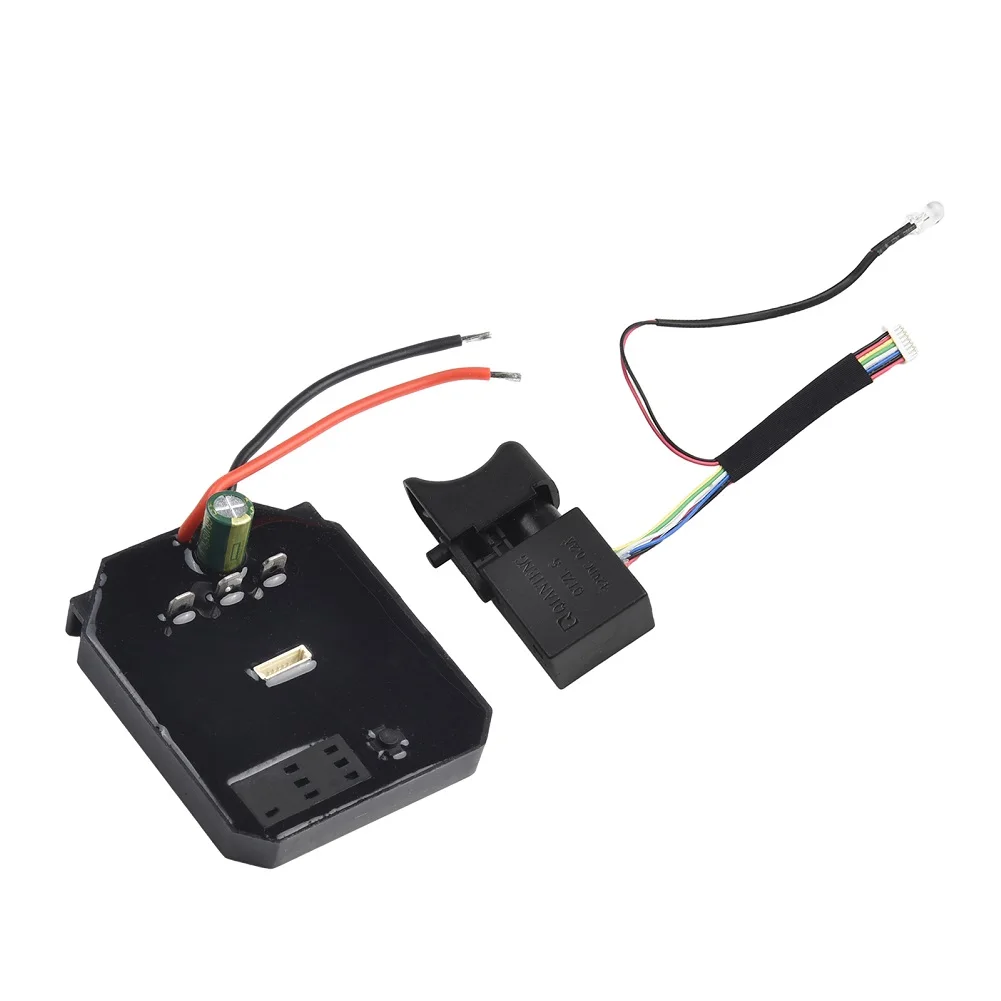 Speed Controller 18V 21V Electric Drill Switch Brushless Impact Wrench Drive Control Board Power Tool Replace For 2106/161/169
Speed Controller 18V 21V Electric Drill Switch Brushless Impact Wrench Drive Control Board Power Tool Replace For 2106/161/169