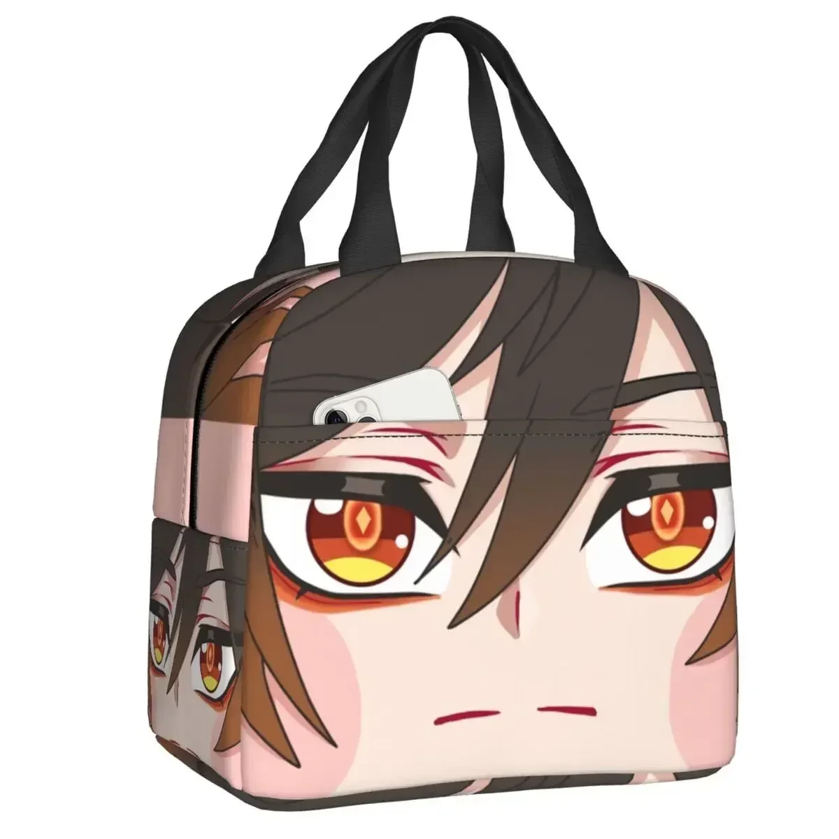 2024 New Custom Genshin Impact Zhongli Face Lunch Bag Women Cooler Thermal Insulated Lunch Boxes For Kids School Lunchbag 
2024 New Custom Genshin Impact Zhongli Face Lunch Bag Women Cooler Thermal Insulated Lunch Boxes For Kids School Lunchbag