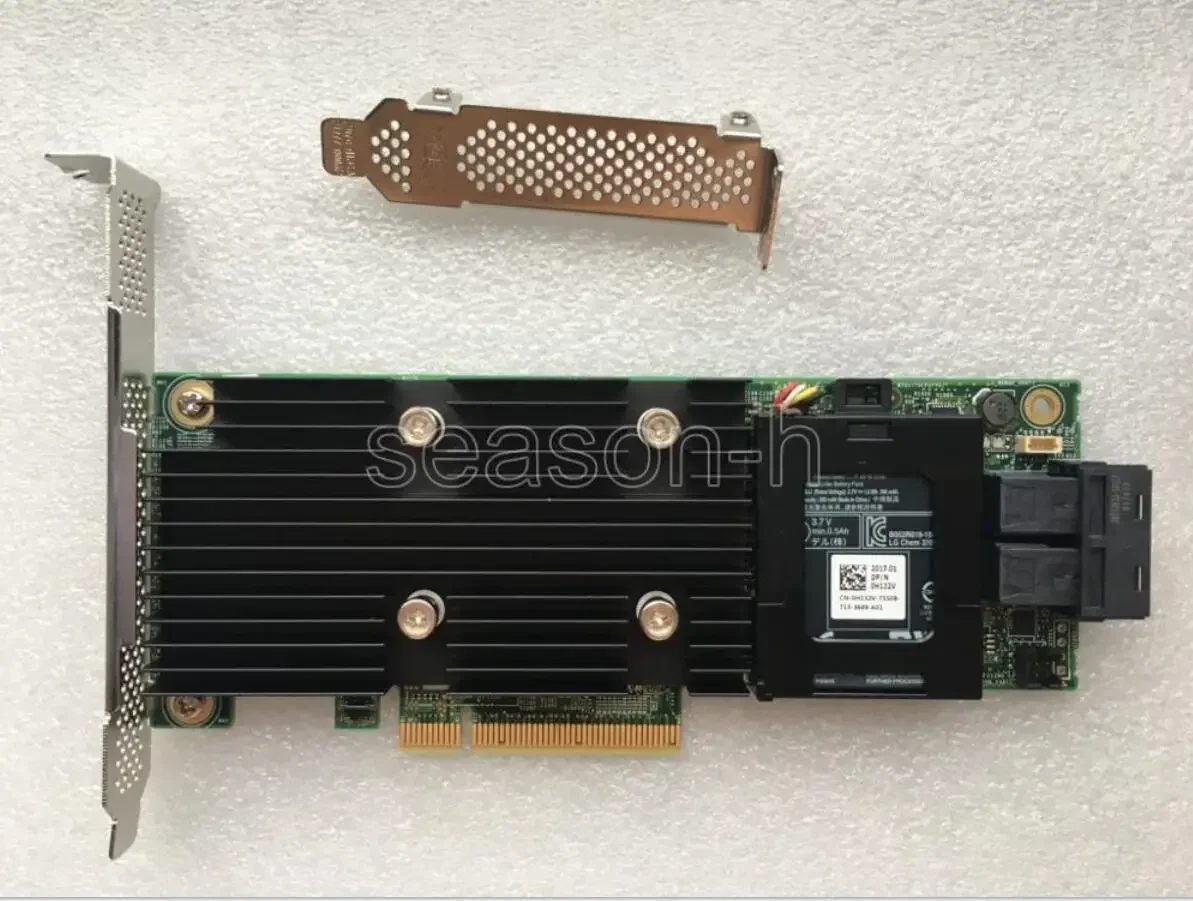 10 шт., адаптер для контроллера PERC H730P, 12 Гбит/с, 2 Гб, PCI-E 3,0, raid card
10 шт., адаптер для контроллера PERC H730P, 12 Гбит/с, 2 Гб, PCI-E 3,0, raid card