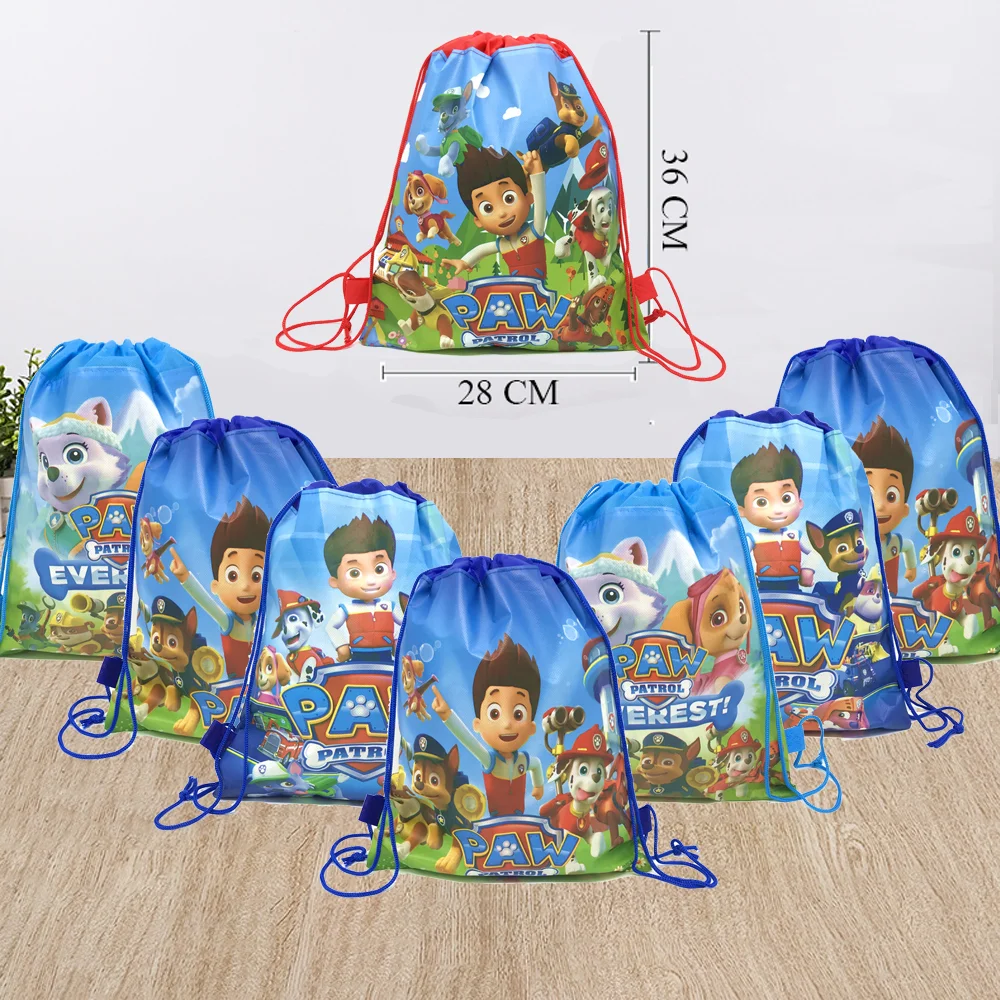 Paw Patrol Gift Bag Non-woven Kids Girls Birthday Party Gift Shopping Bag Drawstring Backpack Festival Dogs Skye Party Supplies
Paw Patrol Gift Bag Non-woven Kids Girls Birthday Party Gift Shopping Bag Drawstring Backpack Festival Dogs Skye Party Supplies