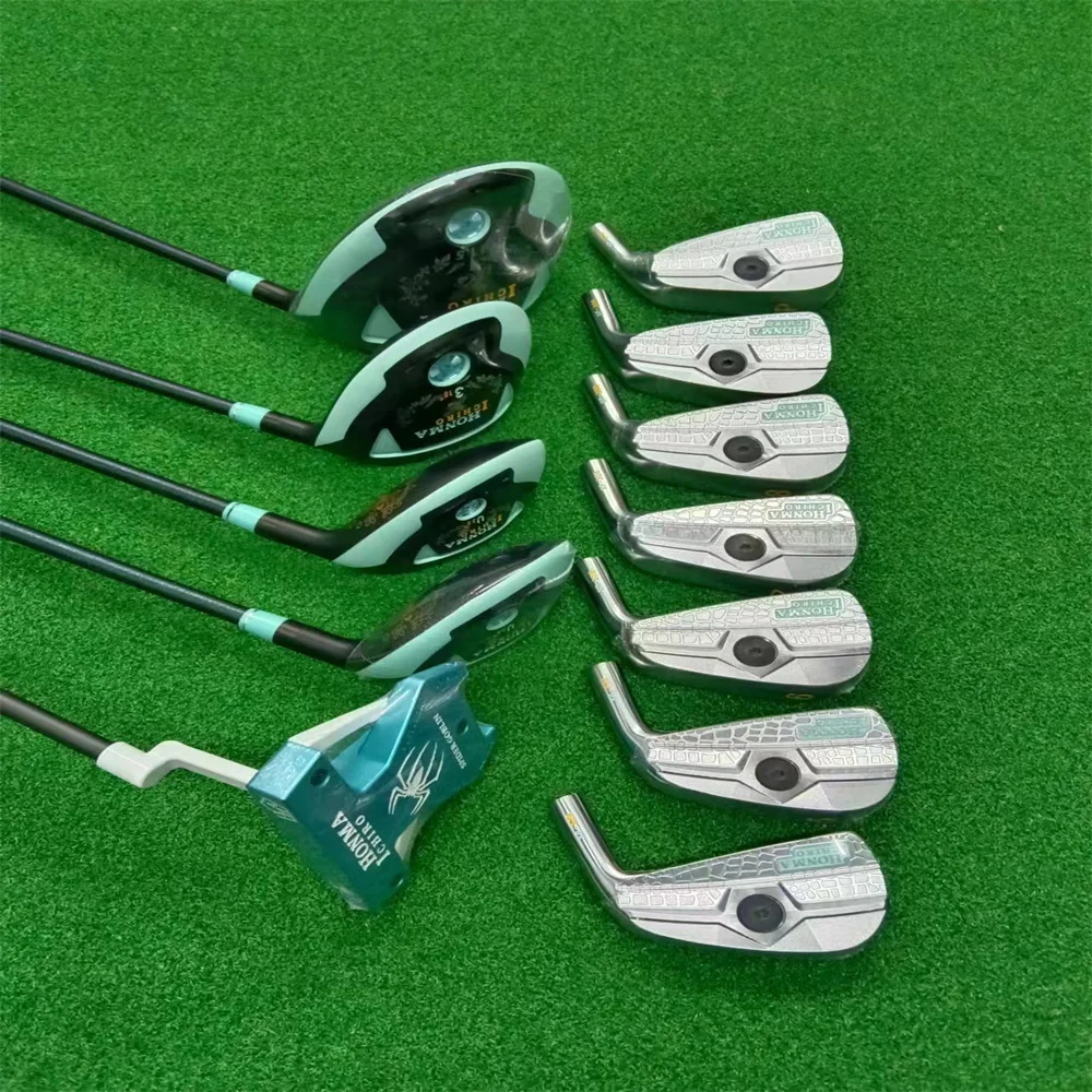 

Women's Golf Clubs New Ichiro Original Set Driver+Fairway Wood+Ut+Irons+Putter Graphite Shaft Autoflex Blue /Yellow/PinkL