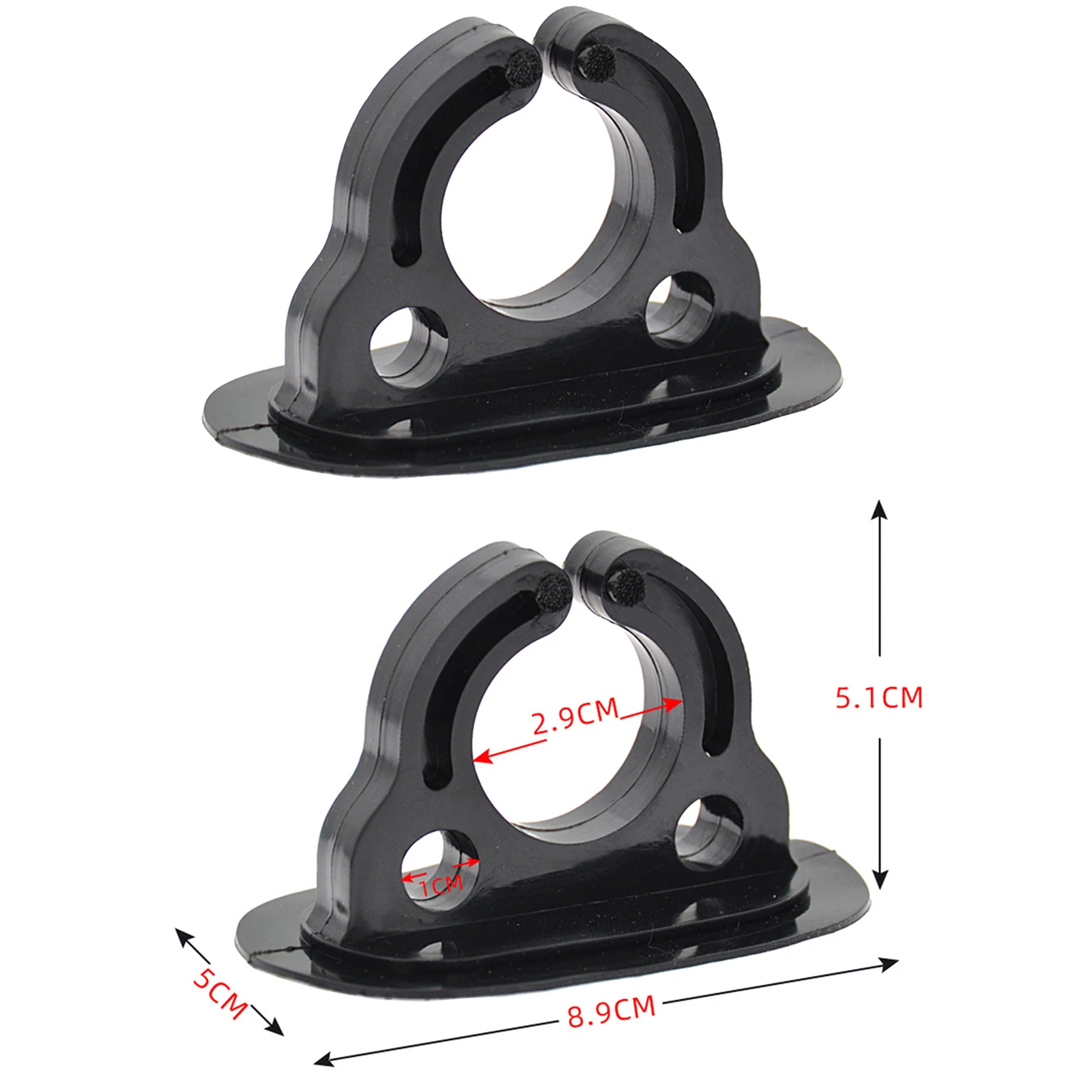 Replacement 2 Pcs Paddle Holders Black For Inflatable Boats For Kayaks For Rubber Boats Paddle Clips Water Sports
Replacement 2 Pcs Paddle Holders Black For Inflatable Boats For Kayaks For Rubber Boats Paddle Clips Water Sports