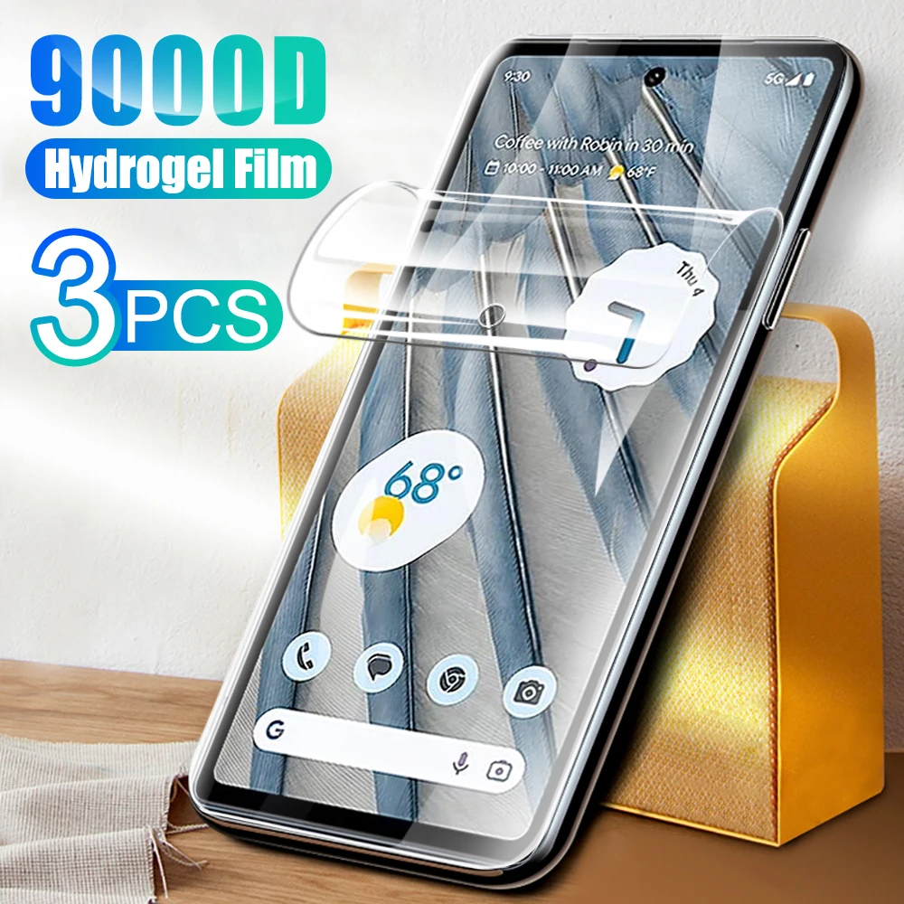 Мягкая Гидрогелевая пленка для фронтального экрана Google Pixel 7a, 6,1 дюйма, Gogle Pixel 7a, 7 a, Pixel7a 5G, прозрачная защитная пленка для телефона, 3 шт.
Мягкая Гидрогелевая пленка для фронтального экрана Google Pixel 7a, 6,1 дюйма, Gogle Pixel 7a, 7 a, Pixel7a 5G, прозрачная защитная пленка для телефона, 3 шт.