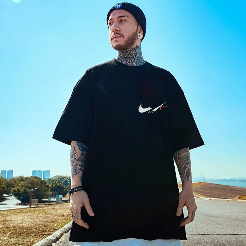New Oversize fitness centre Men's T-shirt Pure Cotton Hip Hop Streetwear High Quality Tops Tee Shirts Women Men's Clother
New Oversize fitness centre Men's T-shirt Pure Cotton Hip Hop Streetwear High Quality Tops Tee Shirts Women Men's Clother