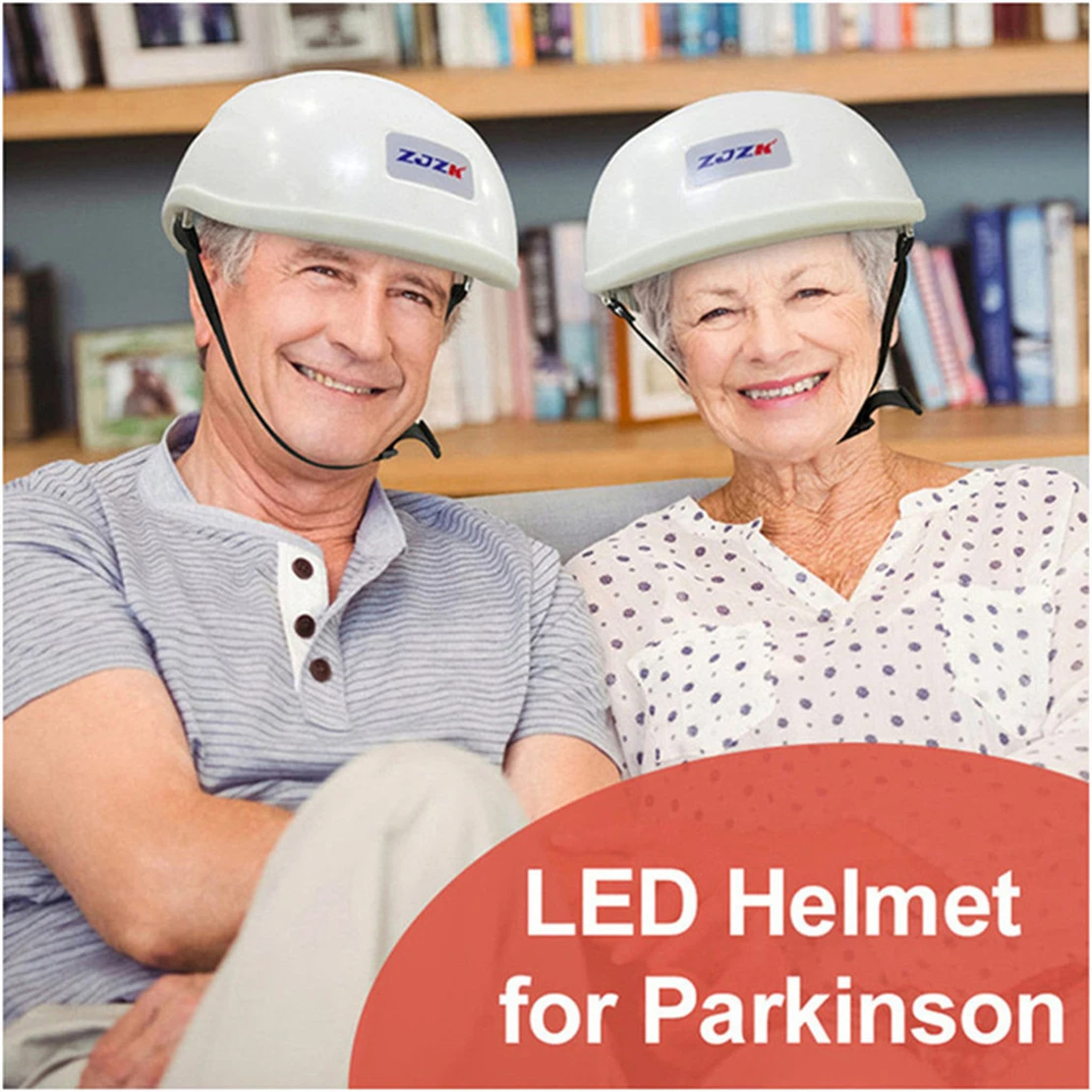 

ZJZK 810nm Cap Photobiomodulation Helmet Natural Treatment for Parkinson Parkinsons Gifts for Men Parkinson Device Health Care