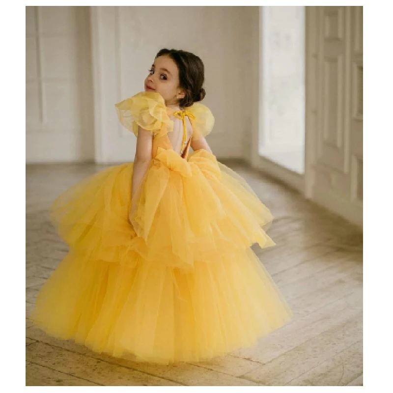 Flower Girls Dresses For Wedding Kids Pageant Gown Sleeveless First Holy Communion Dresses For Little Baby Party Prom Gift
Flower Girls Dresses For Wedding Kids Pageant Gown Sleeveless First Holy Communion Dresses For Little Baby Party Prom Gift