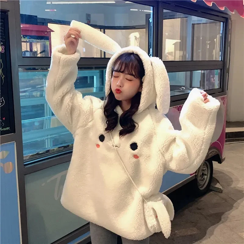 6 8 10 12 14 Year Girls Hoodies Cute Rabbit Ears Hooded Coat Spring Autumn Fleece Kids Sweatshirt Children Outerwear & Bag
6 8 10 12 14 Year Girls Hoodies Cute Rabbit Ears Hooded Coat Spring Autumn Fleece Kids Sweatshirt Children Outerwear & Bag
