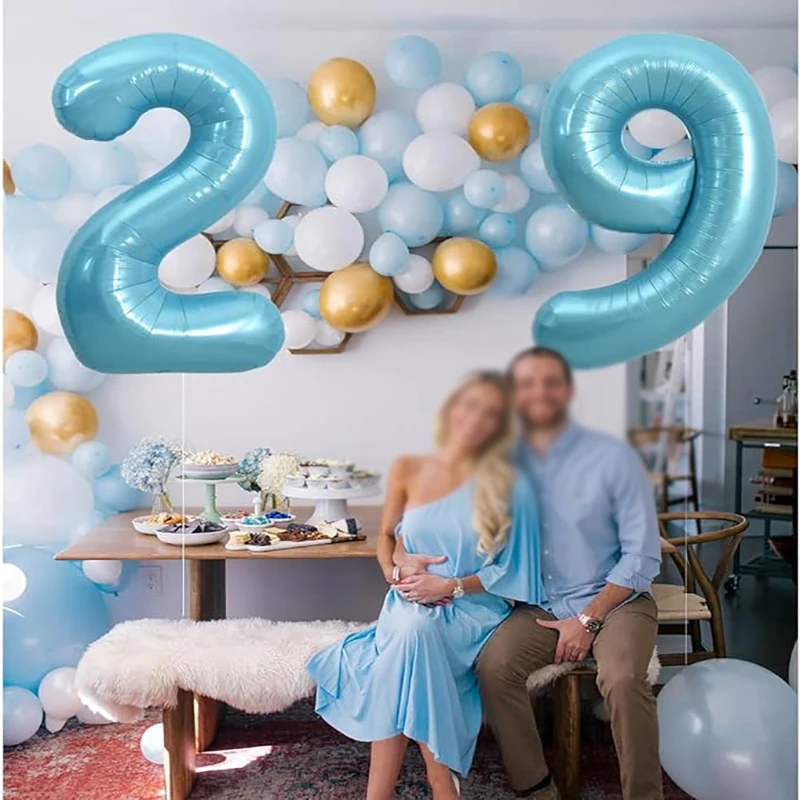 40Inch Blue Number Foil Balloon 0-9 Large Foil Balloon for Birthday Party Wedding Anniversary Baby Shower Decor Supplies
40Inch Blue Number Foil Balloon 0-9 Large Foil Balloon for Birthday Party Wedding Anniversary Baby Shower Decor Supplies