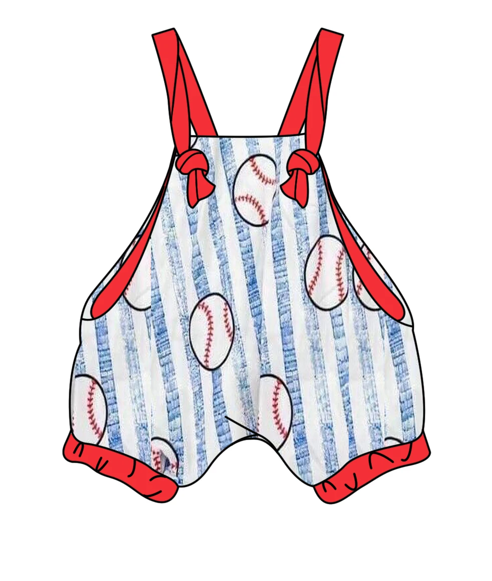Summer Boutique Boys and Girls Children's Clothing Suspenders Jumpsuit Shorts Ball Printing Fashion Boutique Children's Clothing
Summer Boutique Boys and Girls Children's Clothing Suspenders Jumpsuit Shorts Ball Printing Fashion Boutique Children's Clothing