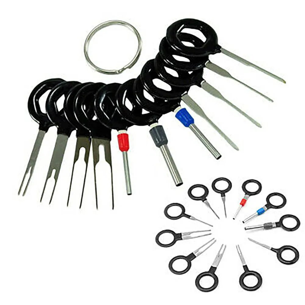 1 Set/11 Pcs Car Terminal Removal Tool Tool Kit Aluminum Alloy Terminal Back Needle Tool Wire Terminal Removal Tool
1 Set/11 Pcs Car Terminal Removal Tool Tool Kit Aluminum Alloy Terminal Back Needle Tool Wire Terminal Removal Tool