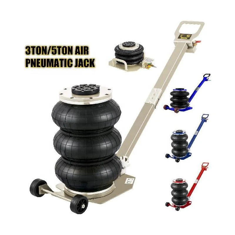 3T Long Handle Pneumatic Automobile Lift jack Three Layer Thickening Horizontal Inflatable Lifting Jack For Auto Repair Tools
3T Long Handle Pneumatic Automobile Lift jack Three Layer Thickening Horizontal Inflatable Lifting Jack For Auto Repair Tools