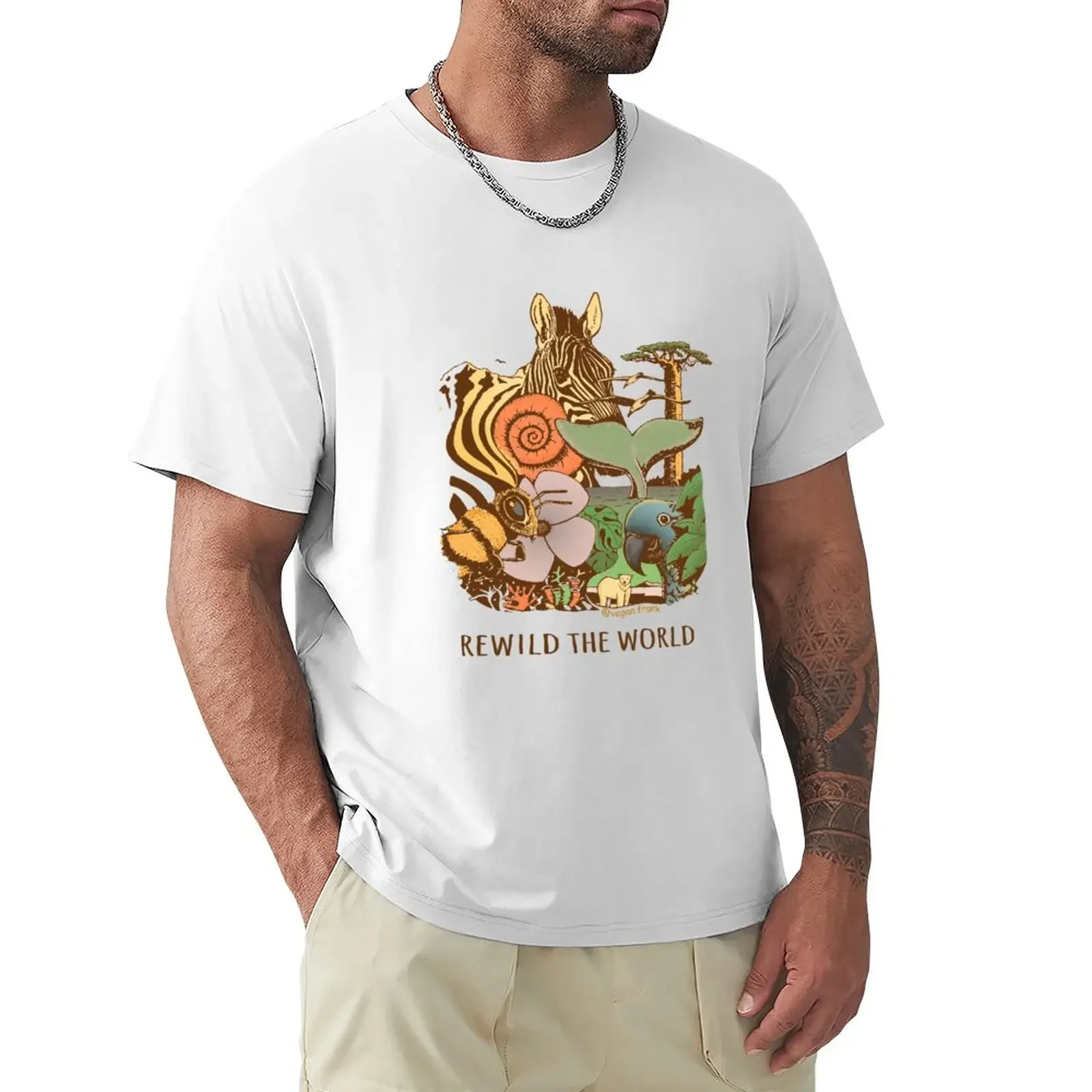 Rewild the World - A life on our planet T-Shirt boys animal print shirts graphic tees cute clothes mens graphic t-shirts pack
Rewild the World - A life on our planet T-Shirt boys animal print shirts graphic tees cute clothes mens graphic t-shirts pack