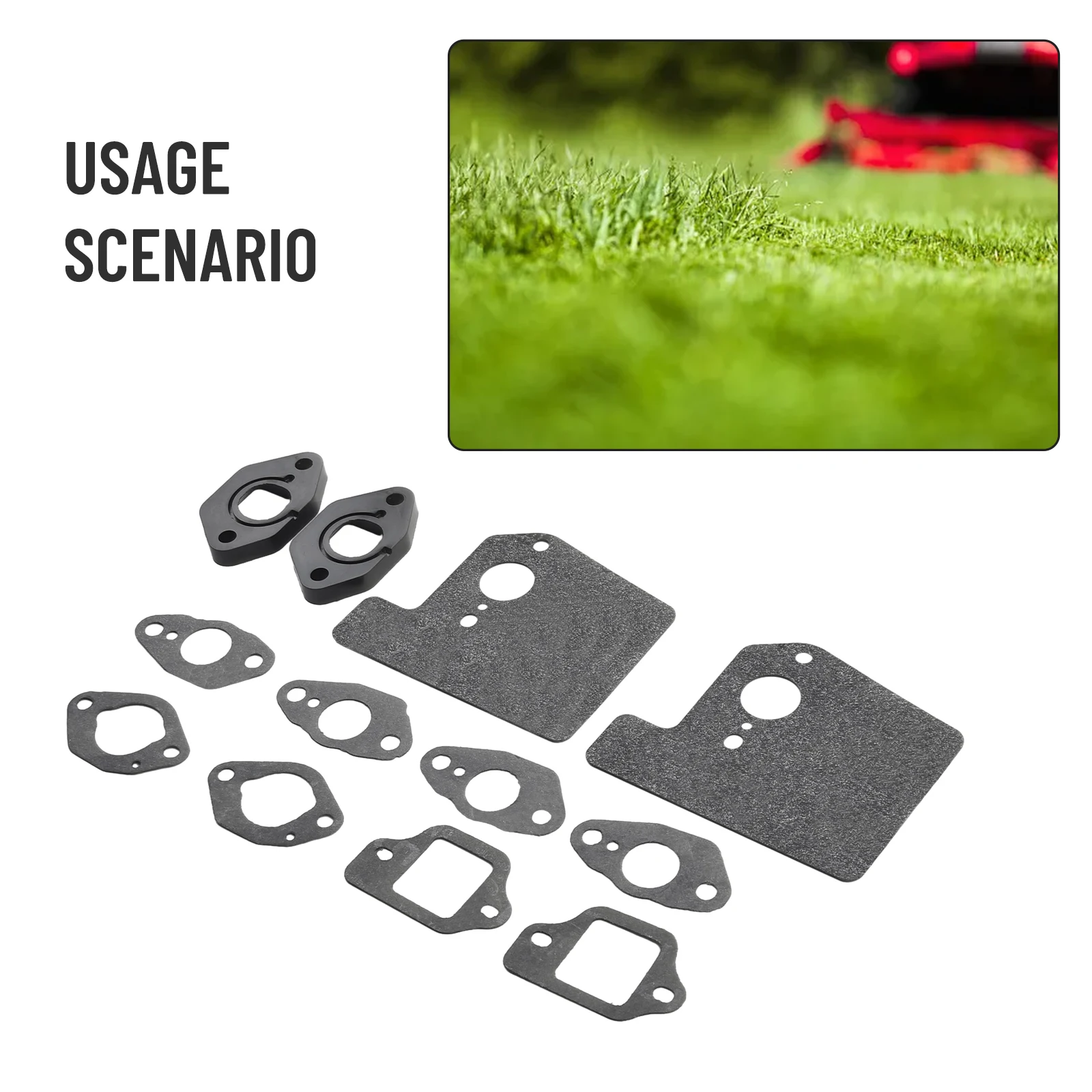 Brand New Gasket Accessories GCV190 GSV190 Garden Tools Lawn Mowers Outdoor 12 Pcs Carburetor Insulator For Honda
Brand New Gasket Accessories GCV190 GSV190 Garden Tools Lawn Mowers Outdoor 12 Pcs Carburetor Insulator For Honda
