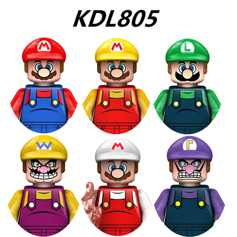 

KDL805/SL89193 Super Mario Bros Mini Building Blocks Action Figure Image Children Puzzle Assembly Toy Bricks Kid Gift Wholesales