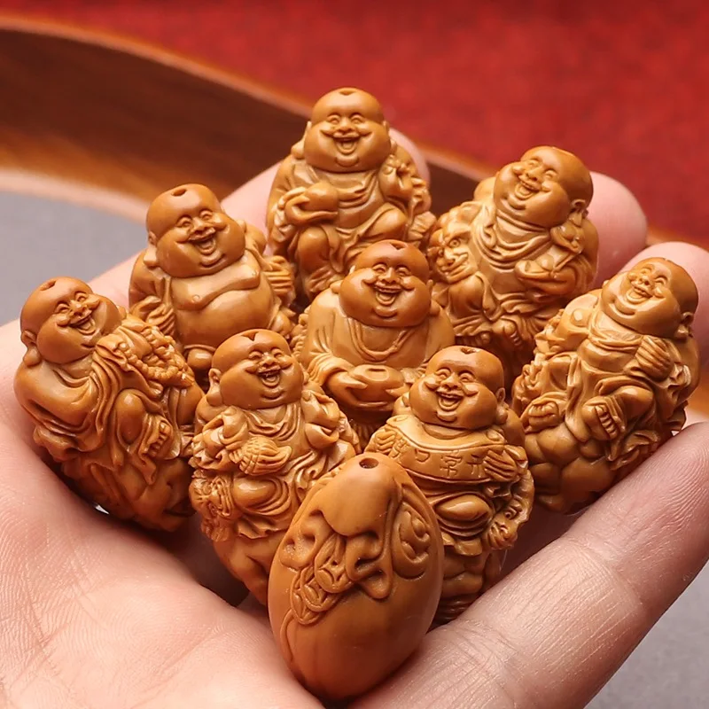 Olive Nut Buddha Old Core Handmade Riding Beast Child Eight Treasure Maitreya Bracelet Crafts Handheld Hand Piec
Olive Nut Buddha Old Core Handmade Riding Beast Child Eight Treasure Maitreya Bracelet Crafts Handheld Hand Piec