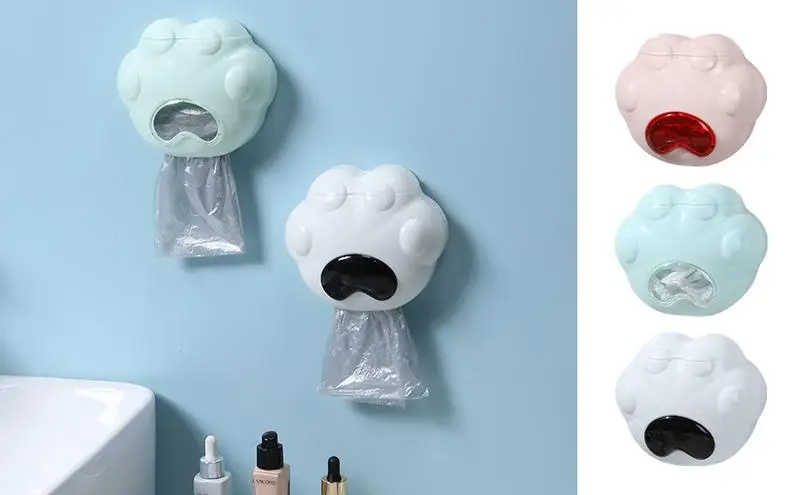 Cling Film Storage Box Paw Shape Food Wrap Bag Storage Organizers Wall-mounted Bag Storage Box Organizer For Cling Wraps
Cling Film Storage Box Paw Shape Food Wrap Bag Storage Organizers Wall-mounted Bag Storage Box Organizer For Cling Wraps