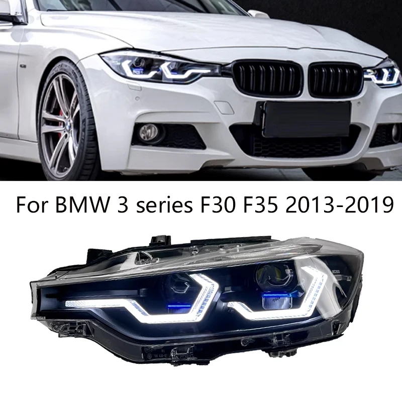 Автомобильные светодиодные фары для BMW серии 3 /4 F30 F35 2013-2019 аксессуары модифицированные Автомобильные фары ближнего и дальнего света почти 4
Автомобильные светодиодные фары для BMW серии 3 /4 F30 F35 2013-2019 аксессуары модифицированные Автомобильные фары ближнего и дальнего света почти 4