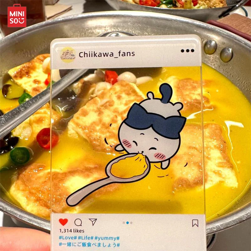 Прозрачная акриловая карточка Miniso Chiikawa, индивидуальная фотокарточка, веселые игрушки, детские подарки, изысканные подарки
Прозрачная акриловая карточка Miniso Chiikawa, индивидуальная фотокарточка, веселые игрушки, детские подарки, изысканные подарки