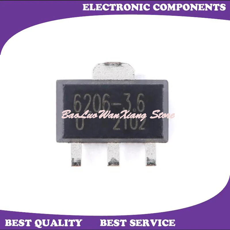 10 Pcs/Lot XC6206P362PR SOT89 New and Original In Stock
10 Pcs/Lot XC6206P362PR SOT89 New and Original In Stock