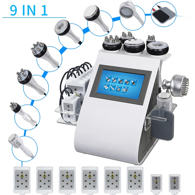 9 In 1 80K Vacuum Cavitation Weight Loss Cellulite Reduction Removal Body Slimming Body Sculpting Multifunction Beauty Machine
9 In 1 80K Vacuum Cavitation Weight Loss Cellulite Reduction Removal Body Slimming Body Sculpting Multifunction Beauty Machine