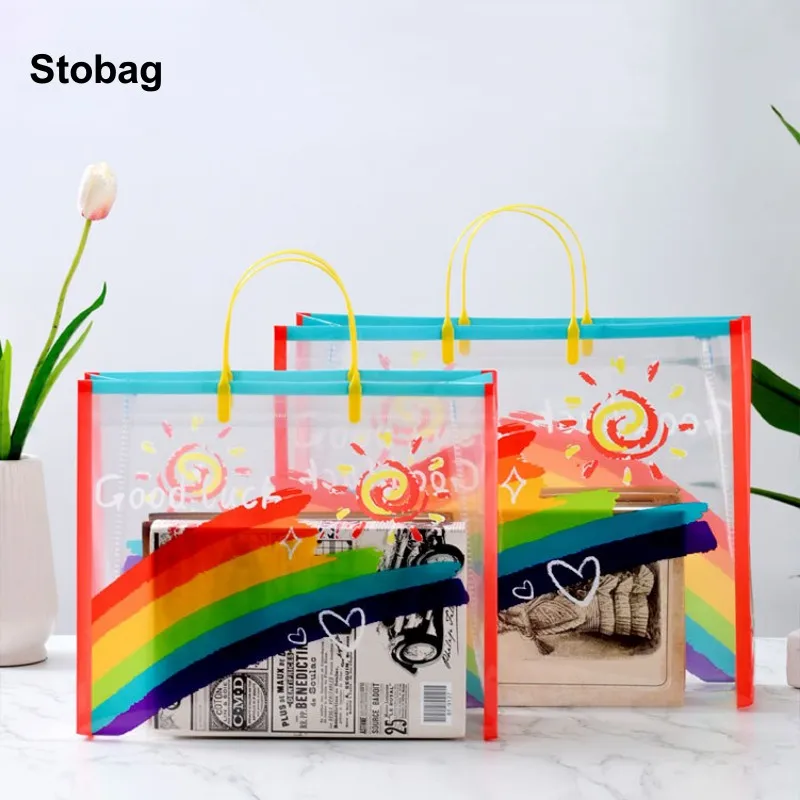 StoBag 10pcs Shopping Tote Bag Shoulder Plastic Clear Cute Kids Gift Packaging Birthday Pouches Portable Custom Logo(Extra Fee)
StoBag 10pcs Shopping Tote Bag Shoulder Plastic Clear Cute Kids Gift Packaging Birthday Pouches Portable Custom Logo(Extra Fee)