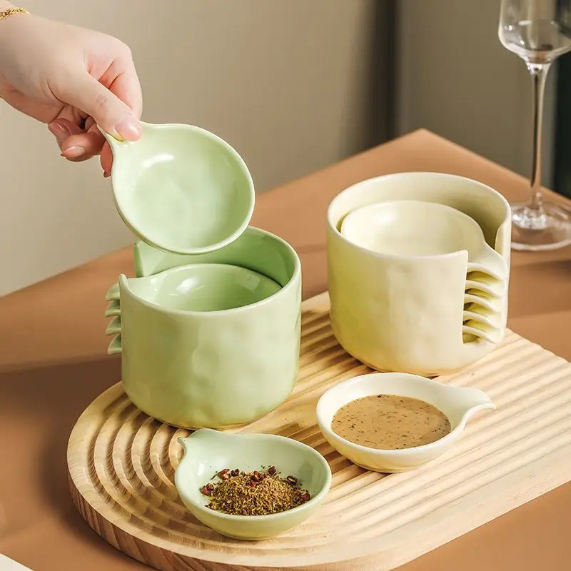 2023 New Creme Fraiche Cream Green Dip Dish Premium Creative with Underglazed Ceramic Cream Wind Saucer Seasoning Dish Kitchen
2023 New Creme Fraiche Cream Green Dip Dish Premium Creative with Underglazed Ceramic Cream Wind Saucer Seasoning Dish Kitchen
