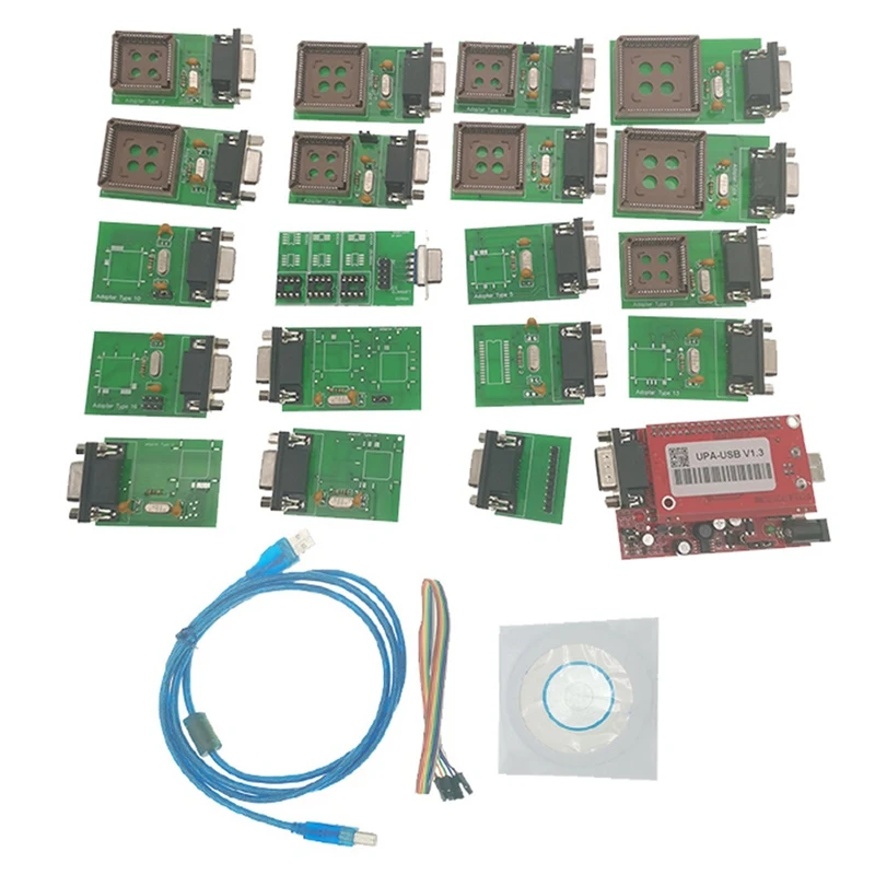 UPA-USB UPA USB UPAUSB Programmer With Full Adaptors V1.3 ECU Chip Tunning OBD2 Diagnostic Tool SN : 050D5A5B
UPA-USB UPA USB UPAUSB Programmer With Full Adaptors V1.3 ECU Chip Tunning OBD2 Diagnostic Tool SN : 050D5A5B