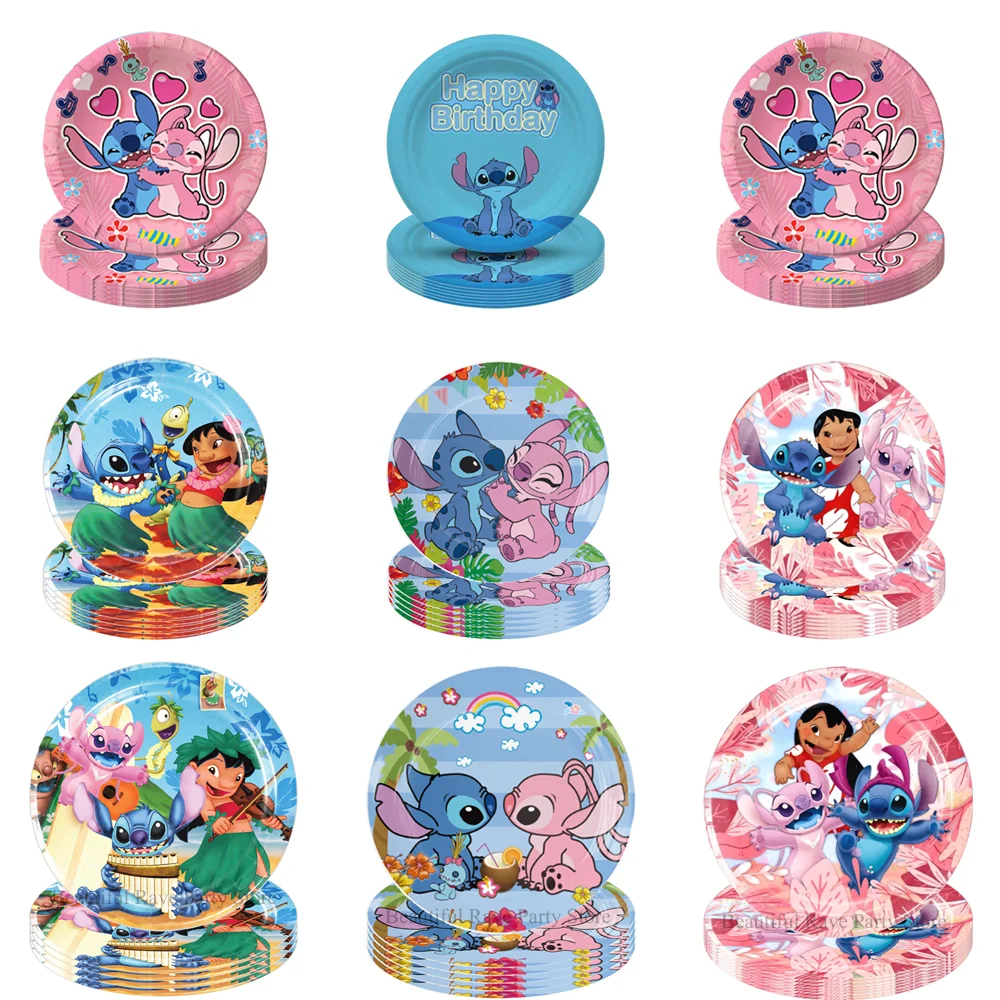 Disney Lilo & Stitch Party Supplies 7 inch Disposable Paper Plates Birthday Decorations Baby Shower Girls Birthday Party Decor
Disney Lilo & Stitch Party Supplies 7 inch Disposable Paper Plates Birthday Decorations Baby Shower Girls Birthday Party Decor