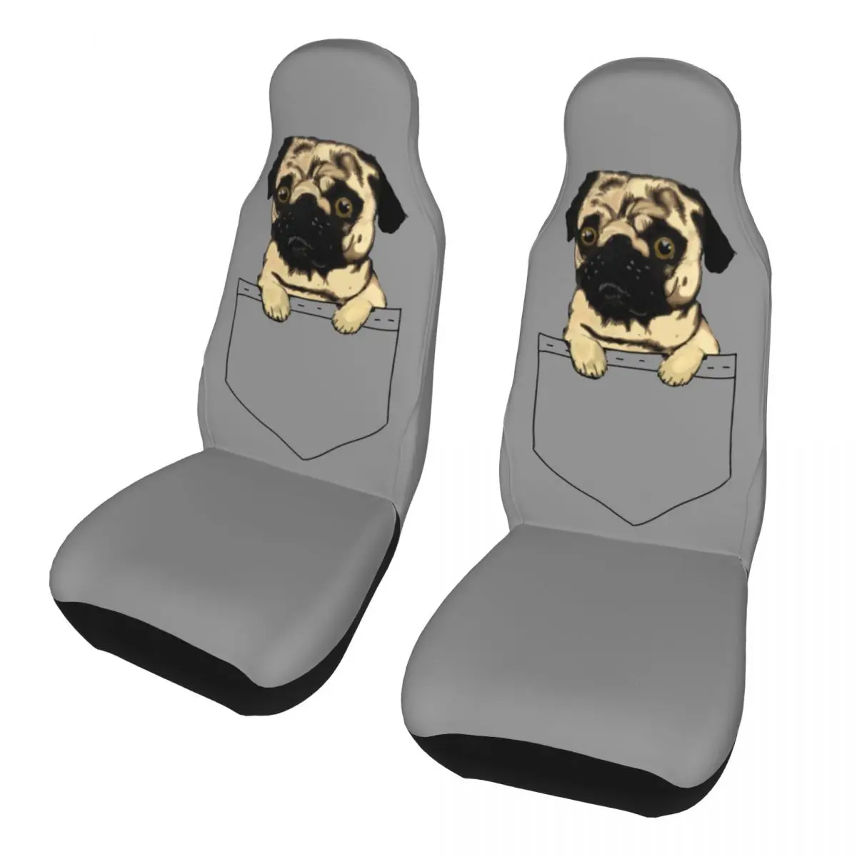 Pocket Pug Dog Animal Universal Car Seat Cover Waterproof AUTOYOUTH Seat Cushion/Cover Polyester Seat Protector
Pocket Pug Dog Animal Universal Car Seat Cover Waterproof AUTOYOUTH Seat Cushion/Cover Polyester Seat Protector