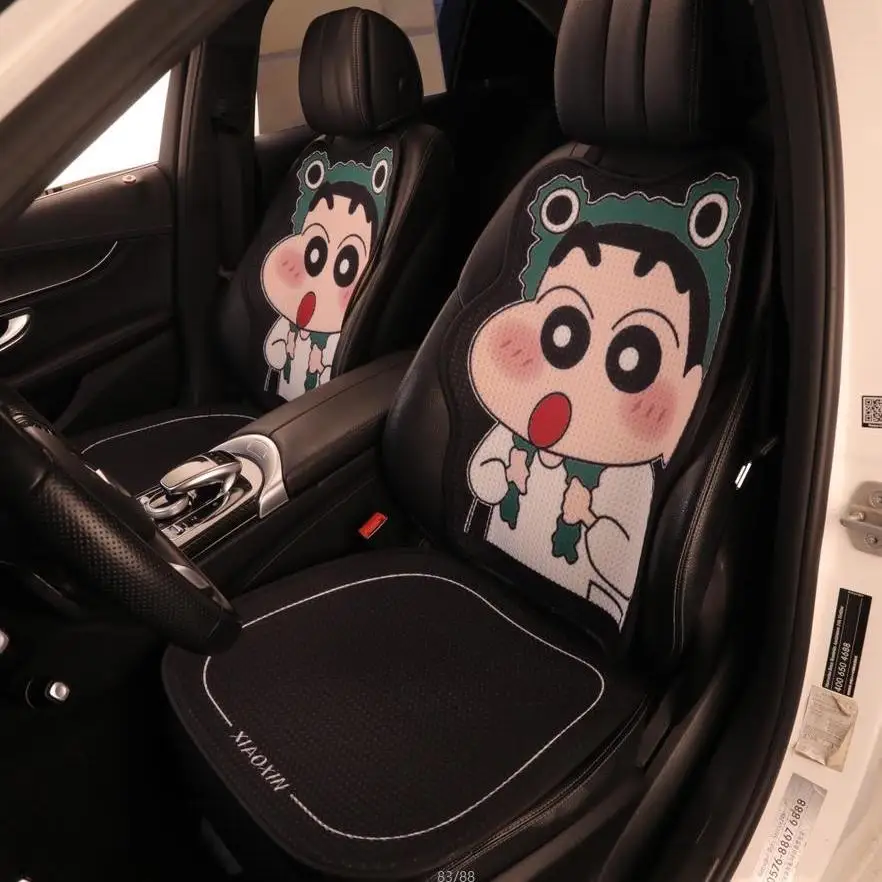 Новинка, летняя Автомобильная подушка Crayon Shin-Chan, крутая Подушка, дышащее нескользящее автомобильное интерьерное сиденье, мультяшное милое искусственное сиденье
Новинка, летняя Автомобильная подушка Crayon Shin-Chan, крутая Подушка, дышащее нескользящее автомобильное интерьерное сиденье, мультяшное милое искусственное сиденье
