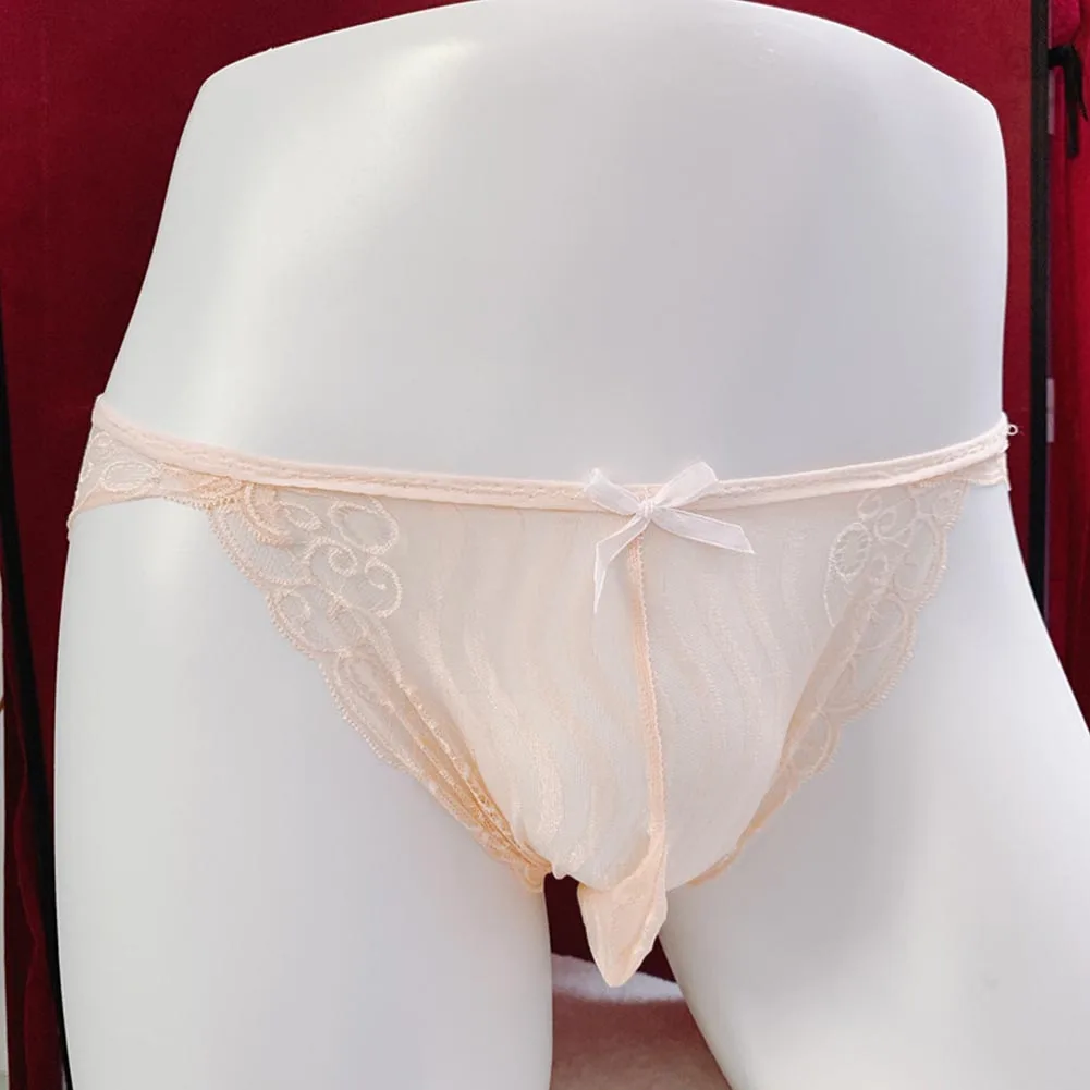 Men Sexy Sissy Briefs Lace Transparent Bikini Panties Low Rise Thong Hight Cut Pouch G-string Breathable Underwear Lingerie
Men Sexy Sissy Briefs Lace Transparent Bikini Panties Low Rise Thong Hight Cut Pouch G-string Breathable Underwear Lingerie