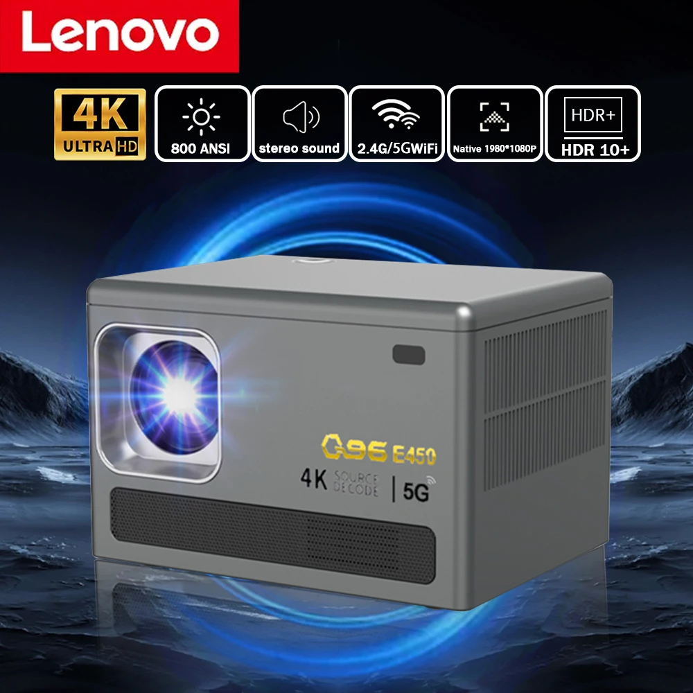 Новый портативный смарт-проектор Lenovo E450, Android 8k, с поддержкой Wi-Fi 6 и Bluetooth, карманный наружный проектор 4K, 9800 люмен, Android 10,0
Новый портативный смарт-проектор Lenovo E450, Android 8k, с поддержкой Wi-Fi 6 и Bluetooth, карманный наружный проектор 4K, 9800 люмен, Android 10,0