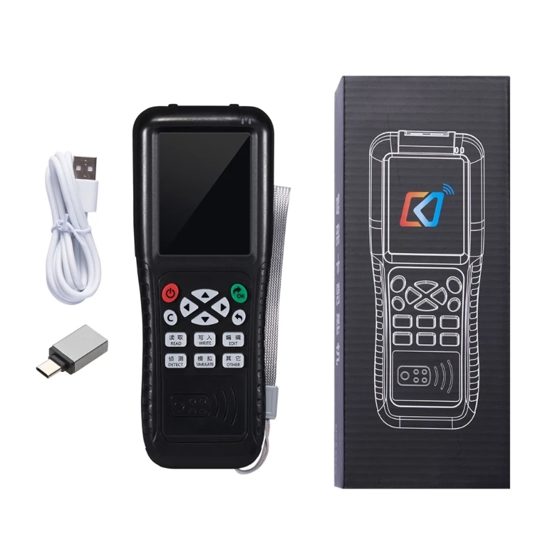 Репликатор RFID Badge Clone Copier RFID Access Reader Duplicator Copy for Key X100 for Smart Chip Card Crack Writer Dupl E65B 
Репликатор RFID Badge Clone Copier RFID Access Reader Duplicator Copy for Key X100 for Smart Chip Card Crack Writer Dupl E65B