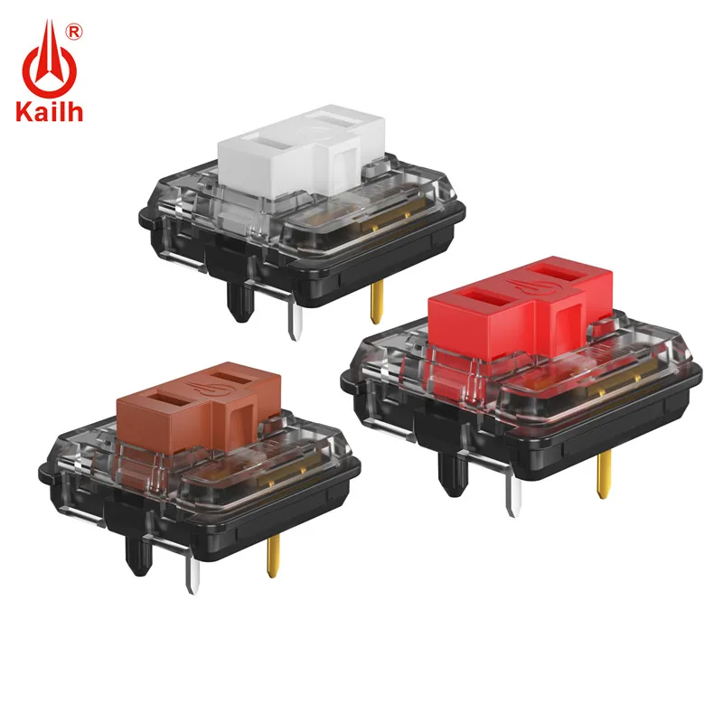 

Kailh Choc Low Profile Switch 1350 Chocolate Keyboard Switch Clicky Tactile Linear White Switches Mechanical Keyboard for Laptop