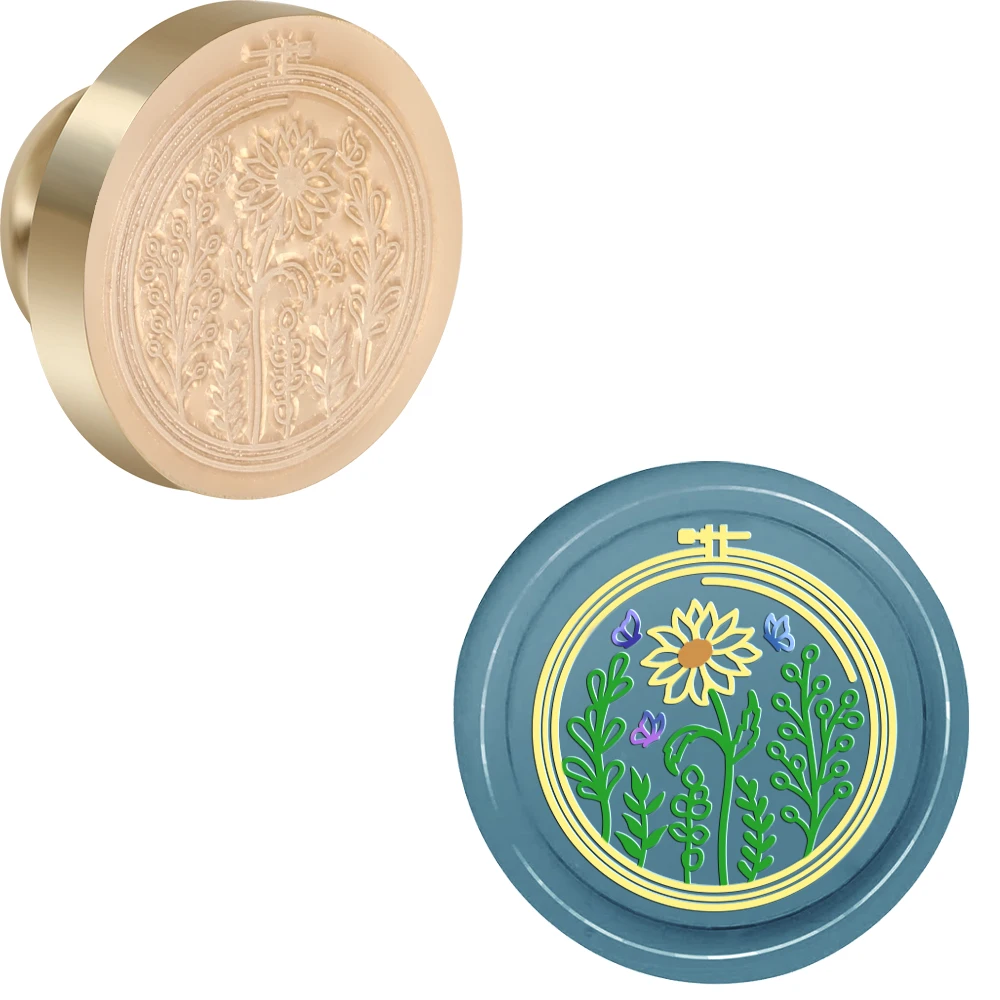 Sunflower Wax Seal Stamp Diy Craft Supplies Scrapbooking Christmas Wedding Invitation for Decoration Wine Bags, Notebooks, Gifts
Sunflower Wax Seal Stamp Diy Craft Supplies Scrapbooking Christmas Wedding Invitation for Decoration Wine Bags, Notebooks, Gifts
