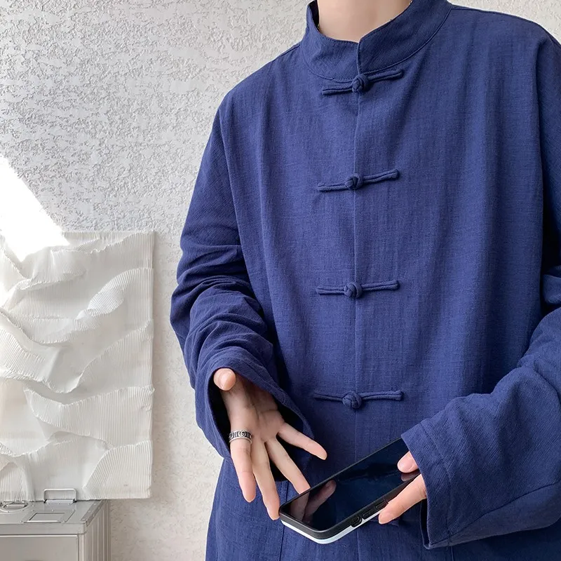 Tang Suit Large Size Clothing Men's Fashion Cotton Linen Shirts Gentlemen's Classic Top for Man Relaxed Comfort Breathability
Tang Suit Large Size Clothing Men's Fashion Cotton Linen Shirts Gentlemen's Classic Top for Man Relaxed Comfort Breathability