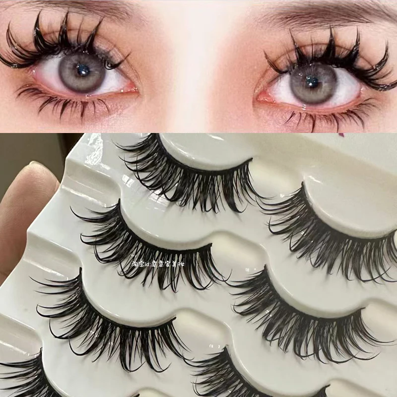 

Little Devil Comic Eye False Eyelashes Natural Soft Simulation Thick Eyelash Barbie Big EyeCOSLong