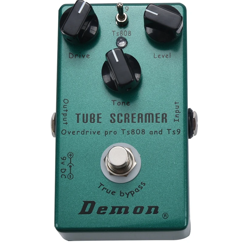 MOSKY Demon TS808 Tube Screamer Overdrive Pro Vintage педаль эффектов для электрогитары | Спорт и
