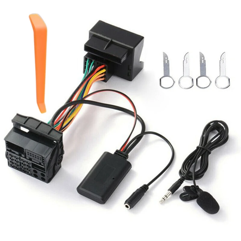 Bluetooth Aux-in Audio Cable Harness Adapter Duable for Ford Mondeo Focus with Microphone Car Styling Accessories
Bluetooth Aux-in Audio Cable Harness Adapter Duable for Ford Mondeo Focus with Microphone Car Styling Accessories