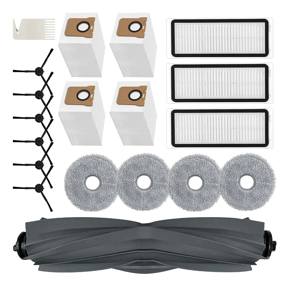 Premium Quality Improved Performance Filter Side Brushes Kit For L20 Ultra Robot Vacuum Cleaner Say Goodbye To Dust Vacuum
Premium Quality Improved Performance Filter Side Brushes Kit For L20 Ultra Robot Vacuum Cleaner Say Goodbye To Dust Vacuum