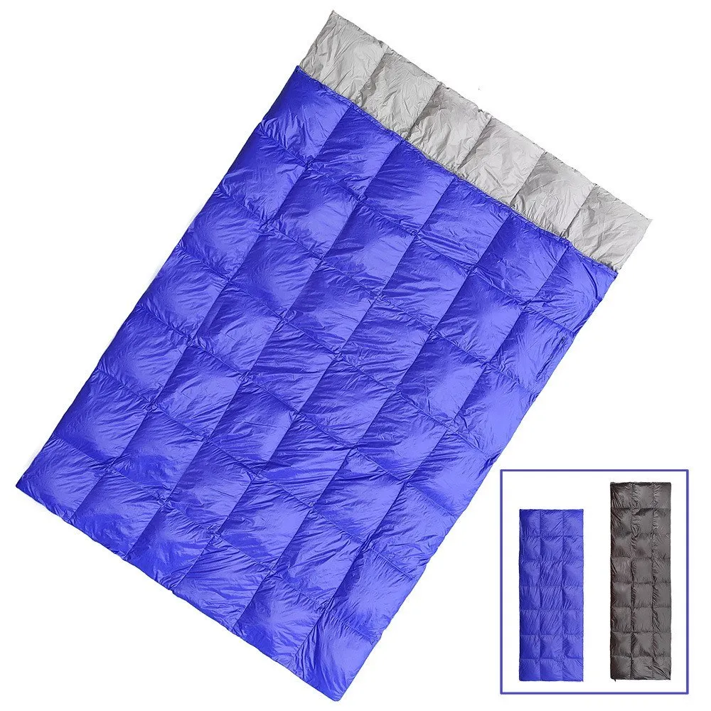 Winter Outdoor Double Duck Down Sleeping Bag Ultralight Compact Envelope Sleeping Bag Waterproof 2 Person Sleeping Case for Adul
Winter Outdoor Double Duck Down Sleeping Bag Ultralight Compact Envelope Sleeping Bag Waterproof 2 Person Sleeping Case for Adul